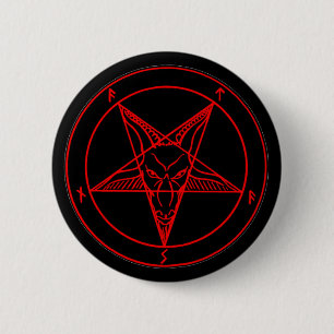 MARK VAN DE DEVIL RONDE BUTTON 5,7 CM