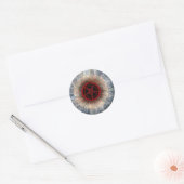 MARK van de DUIVEL EYEBALL Ronde Sticker (Envelop)
