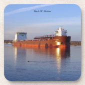 Mark W. Barker ensemble de 6 dessous de verre (Devant)