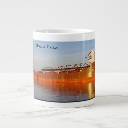 Mark W. Barker jumbo ou mug espresso (Devant)
