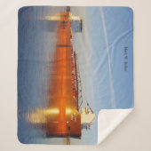 Mark W. Barker sherpa blanket Deken (Voorkant)