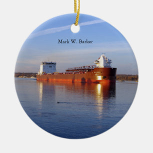 Mark W. Barker-versiering Keramisch Ornament