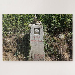 Marker 103 km, El Camino, Spanje Legpuzzel