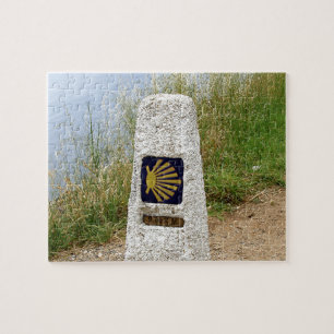 Marker Zero bij Cape Finisterre, Spanje Legpuzzel