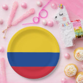 Markering: Colombia Papieren Bordje (Feest)