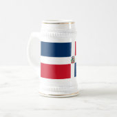 Markering Dominicaanse Republiek Bierpul (Voorkant links)