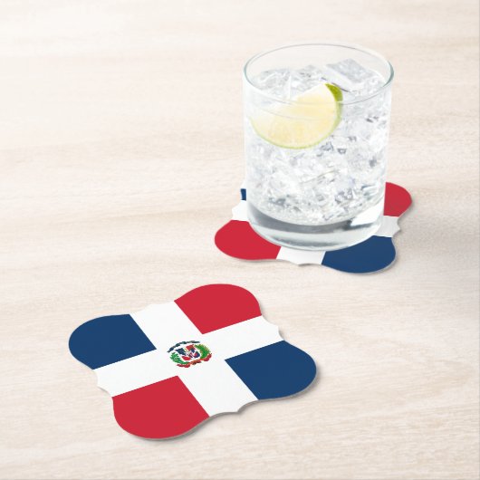 Markering Dominicaanse Republiek Kartonnen Onderzetters (Insitu)