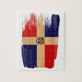 Markering Dominicaanse Republiek Legpuzzel (Verticaal)
