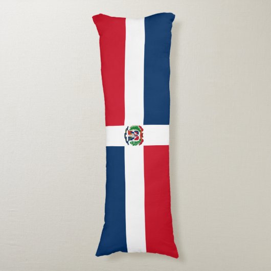 Markering Dominicaanse Republiek Lichaamskussen (Voorkant Verticaal)