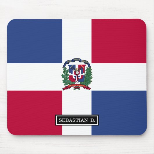 Markering Dominicaanse Republiek Muismat (Voorkant)