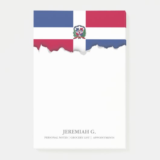 Markering Dominicaanse Republiek Post-it® Notes (Voorkant)