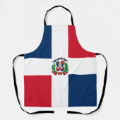 Markering Dominicaanse Republiek Schort (Voorkant)