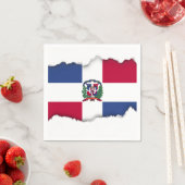 Markering Dominicaanse Republiek Servetten (Insitu)