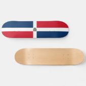 Markering Dominicaanse Republiek Skateboard (Horizontaal)