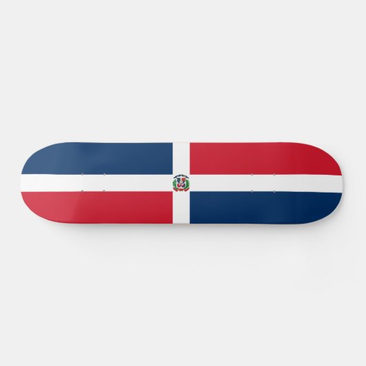 Markering Dominicaanse Republiek Skateboard (Horizontaal)