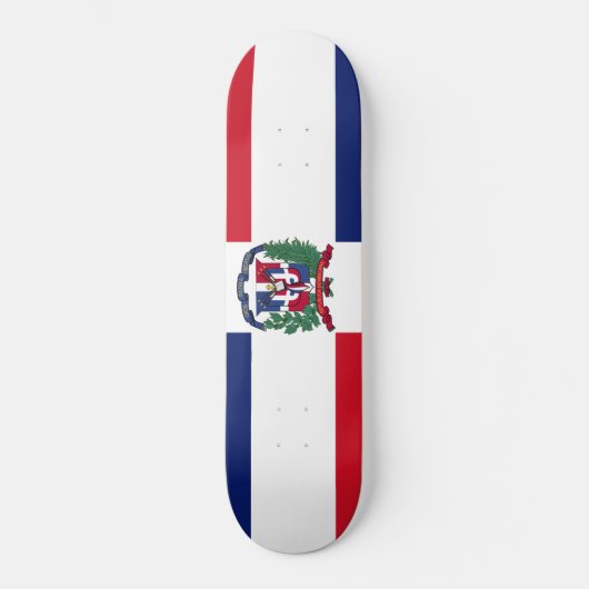 Markering Dominicaanse Republiek Skateboard (Voorkant)