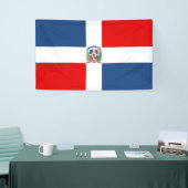 Markering Dominicaanse Republiek Spandoek (Beurs)
