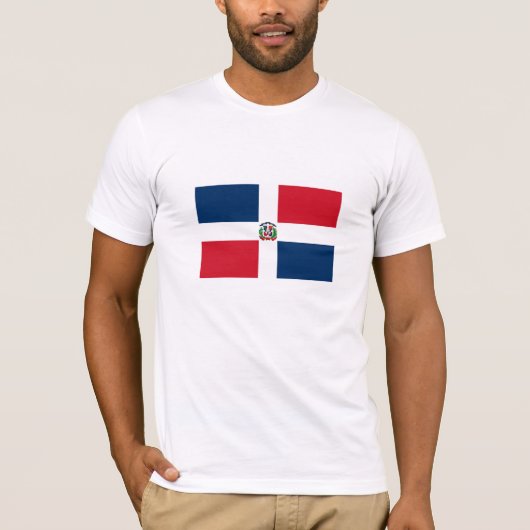 Markering Dominicaanse Republiek T-shirt (Voorkant)