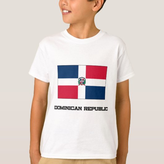 Markering Dominicaanse Republiek T-shirt (Voorkant)