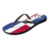 Markering Dominicaanse Republiek Teenslippers (Schuin)