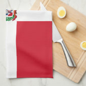 Markering Dominicaanse Republiek Theedoek (Quarter Fold)