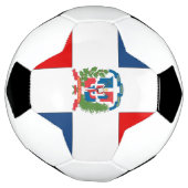 Markering Dominicaanse Republiek Voetbal (Gedraaid)