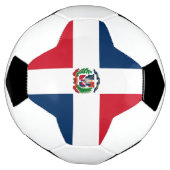 Markering Dominicaanse Republiek Voetbal (Gedraaid)