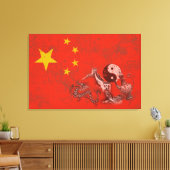 Markering en symbolen van China ID158 Canvas Afdruk (Insitu (Woonkamer))