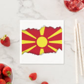 Markering Macedonië Servetten (Insitu)