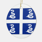 Markering Martinique (Frankrijk) Keramisch Ornament (Links)