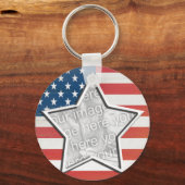 Markering met ster sleutelhanger (Voorkant)