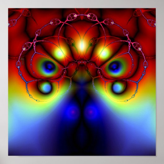 Markering uit schaduwen (12 x 12 inch) Kunstafdruk Poster (Voorkant)
