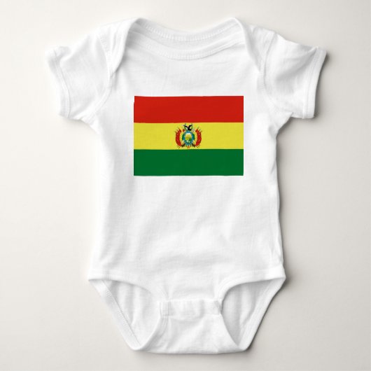 Markering van Bolivia Romper (Voorkant)