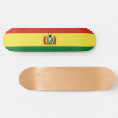 Markering van Bolivia Skateboard (Horizontaal)