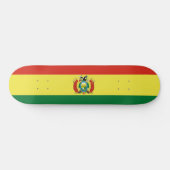 Markering van Bolivia Skateboard (Horizontaal)