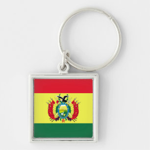 Markering van Bolivia Sleutelhanger