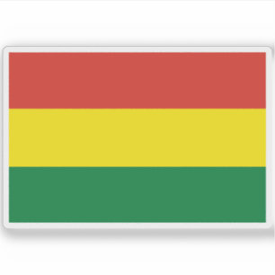 Markering van Bolivia Sticker