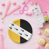 Markering van Borden van noorfolkpapier Papieren Bordje (Feest)