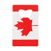 Markering van Canada Creditcard Bottle Open Kredietkaart Flessenopener (Voorkant)