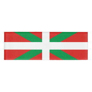Markering van de Baskische landnaam Naambadge