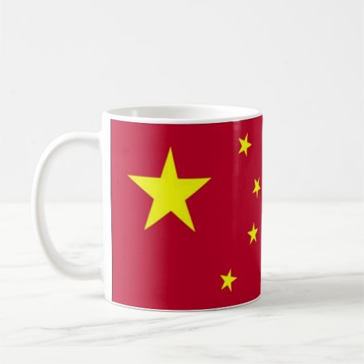 Markering van de Chinese Mok (Links)