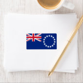 Markering van de Cookeilanden Etiket (Insitu)