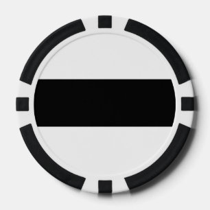 Markering van de delft pokerchips