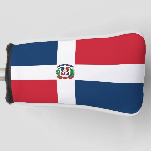 Markering van de Dominicaanse Republiek Golf Head  Golfheadcover (Voorkant)