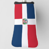 Markering van de Dominicaanse Republiek Golf Head  Golfheadcover (Draai 90)