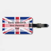 Markering van de Easy ID Personal van het Verenigd Bagagelabel (Achterkant horizontaal)
