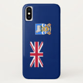 Markering van de Falklandeilanden (Brits grondgebi Case-Mate iPhone Case (Achterkant)