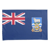 Markering van de Falklandeilanden (Brits grondgebi Kussensloop (Voorkant-Rechts)