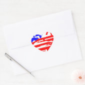 Markering van de Pistolen 2e wijziging Hart Sticker (Envelop)