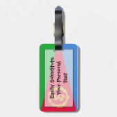 Markering van Easy ID uit Eritrea Persoonlijk Bagagelabel (Achterkant verticaal)